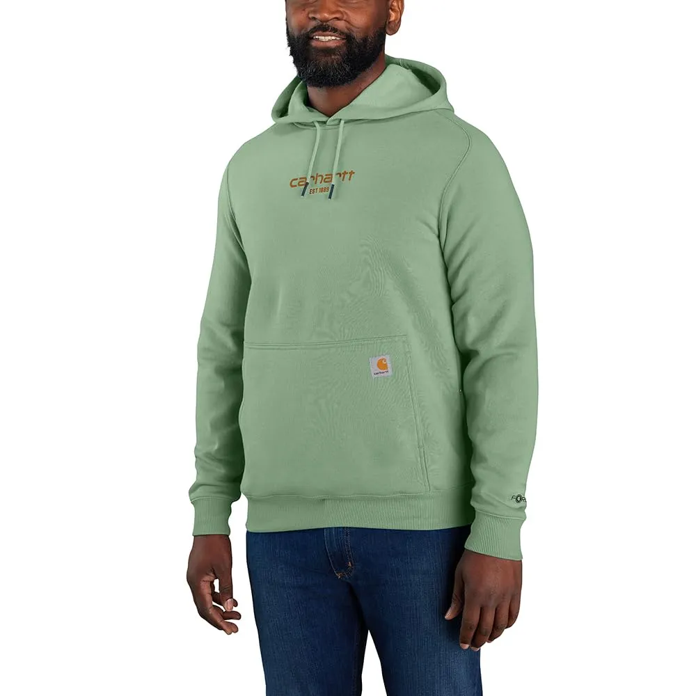Carhartt 106655 Men's Force Relaxed Fit Lightweight Logo Graphic Sweatshirt