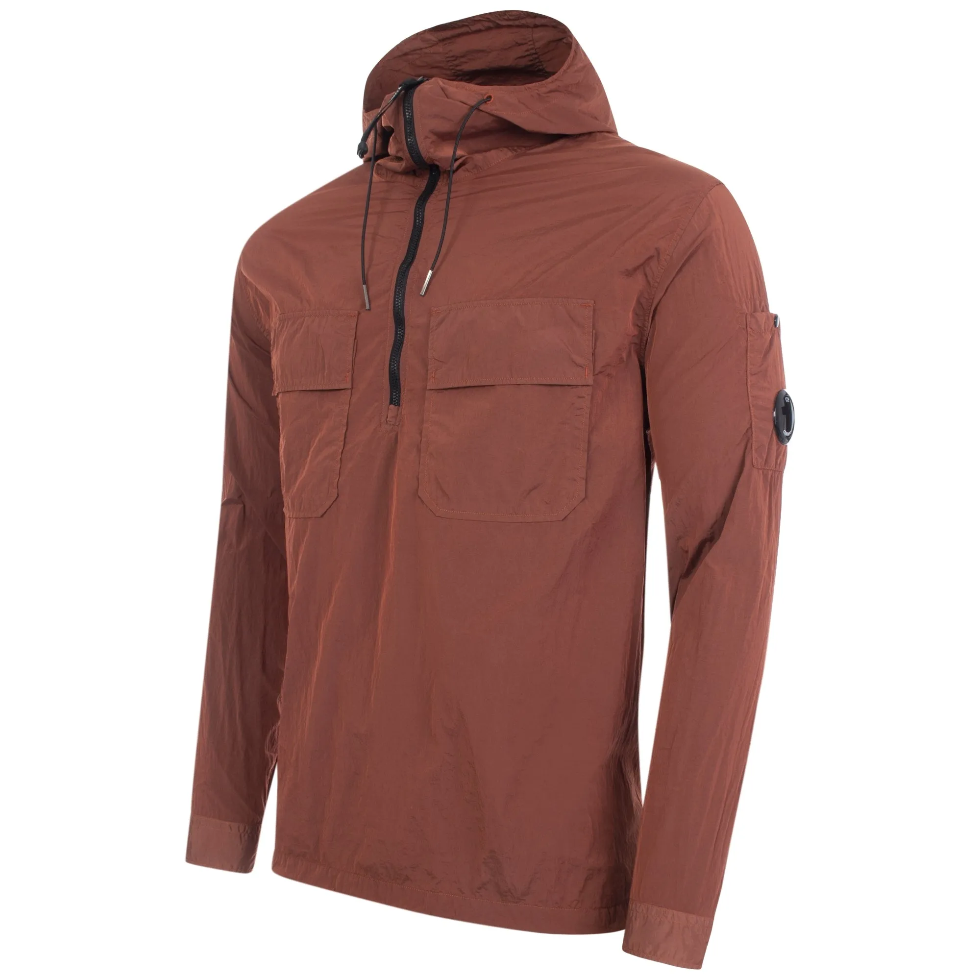 Chrome Hooded Lens Overshirt