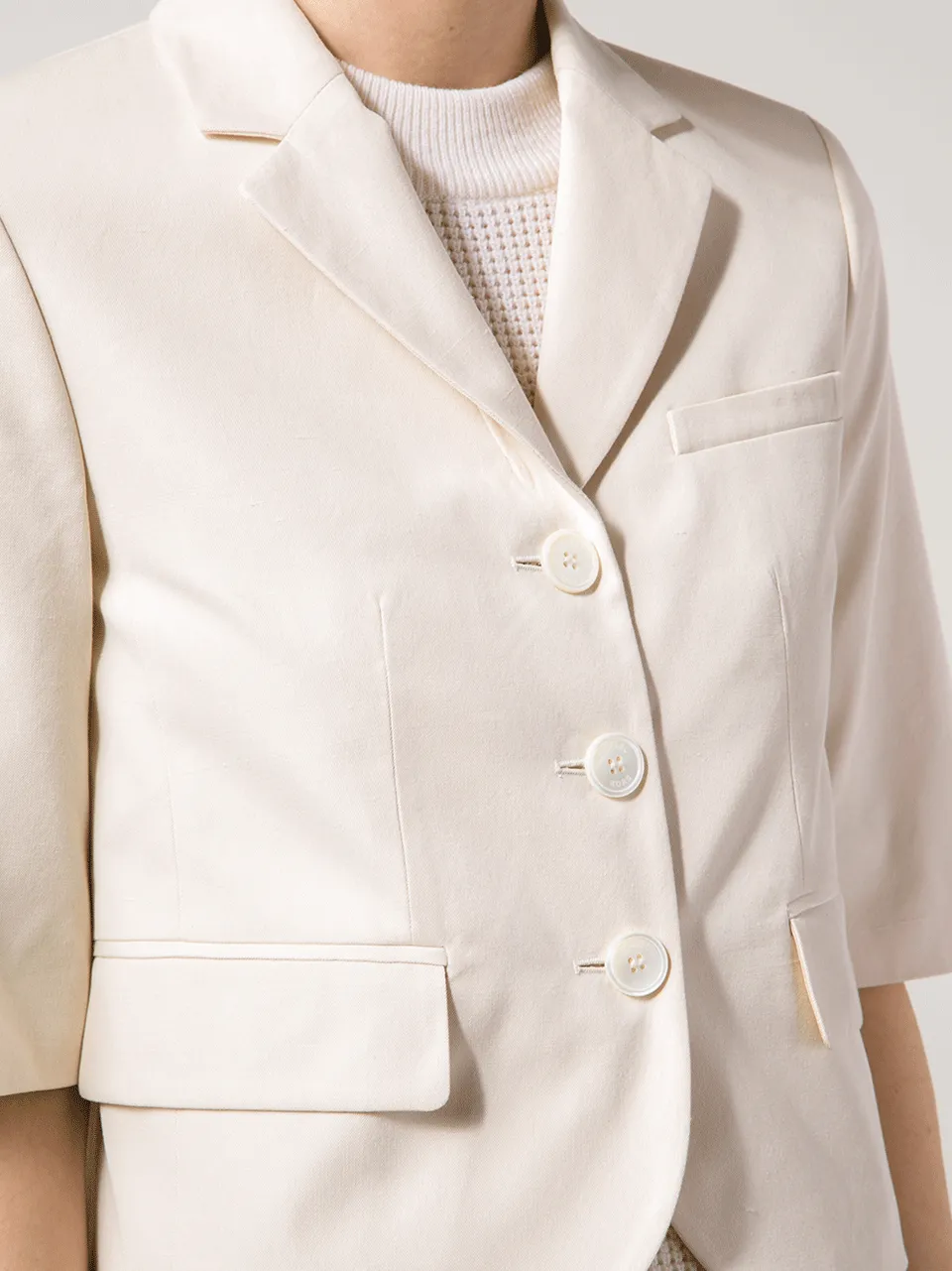 Cropped Canvas Jacket