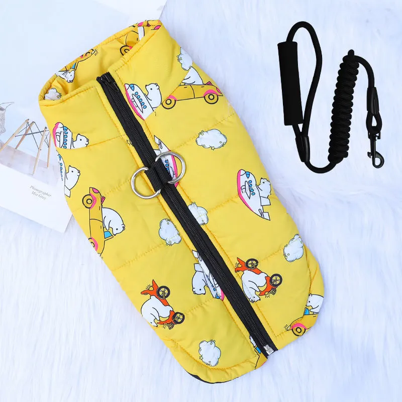 Dog Clothes Pet Winter Thick Warm Cotton Vest