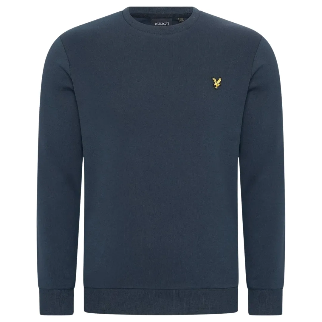 Lyle & Scott Interlock Dark Navy Pull-over Sweatshirt