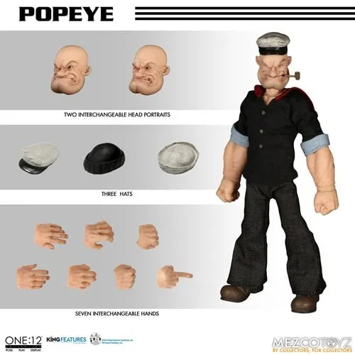 Mezco Toyz Popeye One:12 Collective Action Figure -ReRun