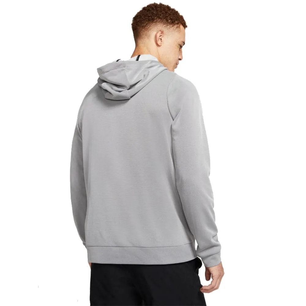 Nike Dri Fit Therma Fleece Veneer Mens Training Pullover Hoodie