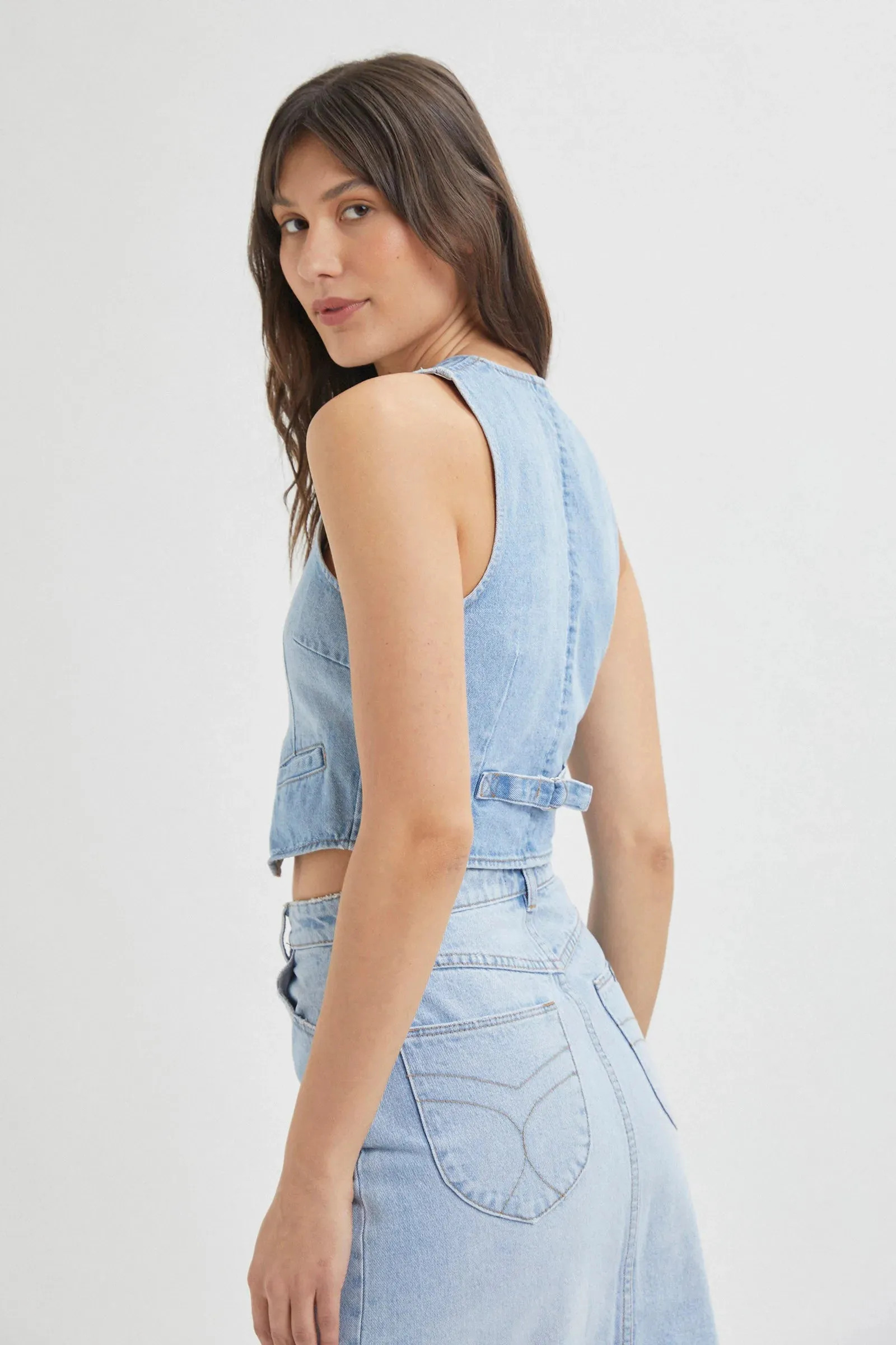 Old Stone Dallas Denim Vest