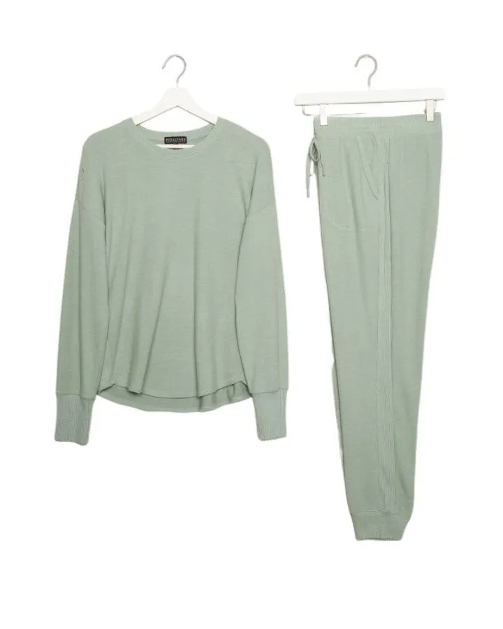 Peachy in Color PJ Sweater Top