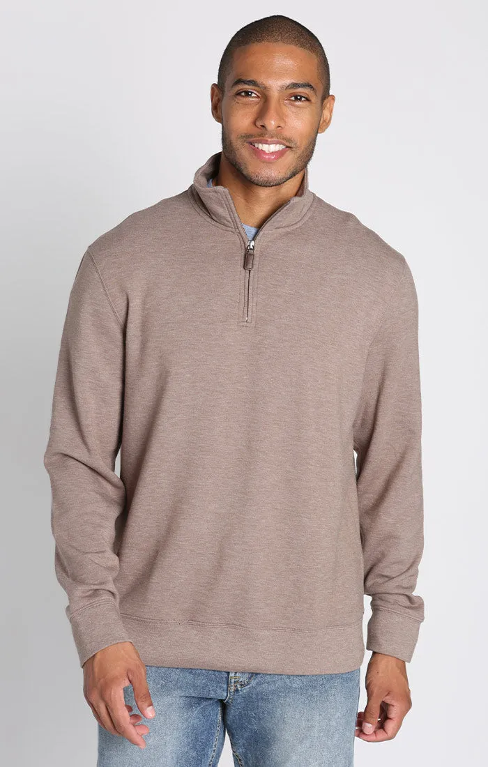 Quarter Zip Soft Touch Fleece Pullover