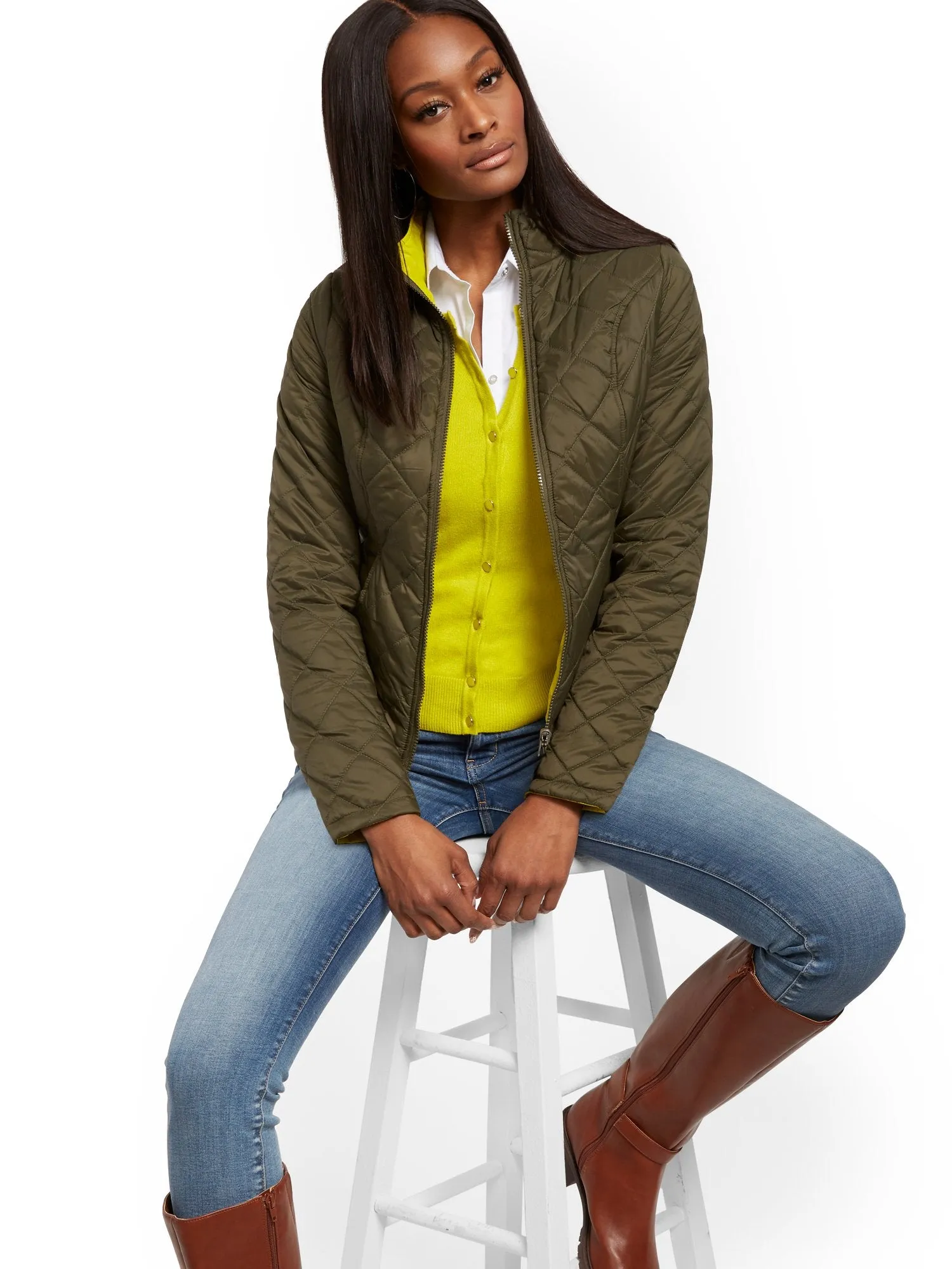 Reversible Quilted Jacket