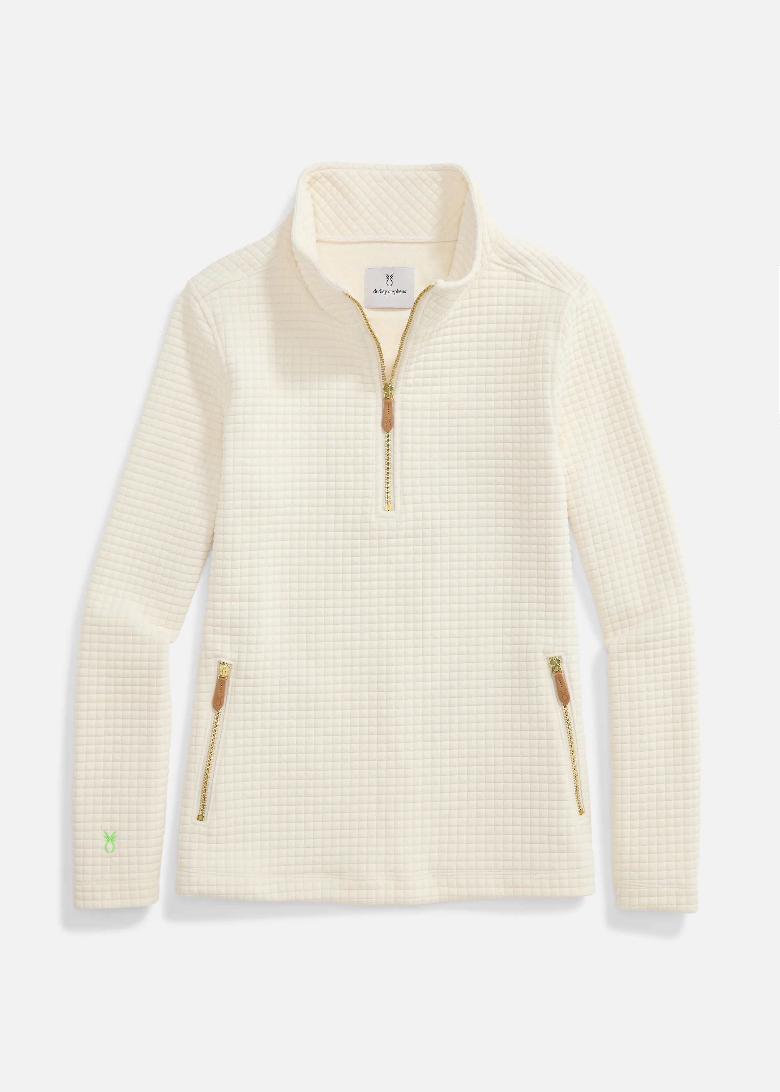 Smith Point Pullover in Waffle (Cream)