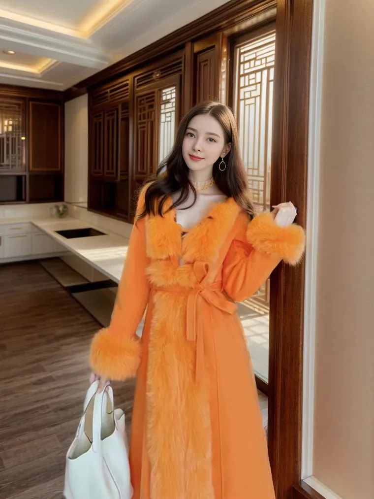Thickened Woolen Coat
